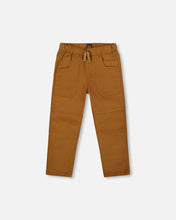Load image into Gallery viewer, Deux Par Deux Patch Pocket Joggers - Bronze Brown