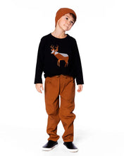 Load image into Gallery viewer, Deux Par Deux Patch Pocket Joggers - Bronze Brown
