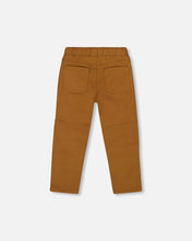 Load image into Gallery viewer, Deux Par Deux Patch Pocket Joggers - Bronze Brown