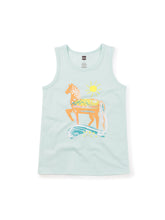 Load image into Gallery viewer, Tea Collection Surfin' Cabello Tank Top- Garden Party