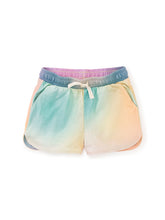 Load image into Gallery viewer, Tea Collection Tie Waist Shorts- Rainbow