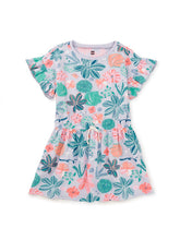 Load image into Gallery viewer, Tea Collection Tie Waist Dress- Garden