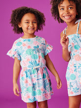 Load image into Gallery viewer, Tea Collection Tie Waist Dress- Garden