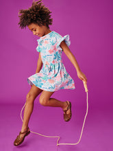 Load image into Gallery viewer, Tea Collection Tie Waist Dress- Garden