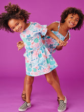 Load image into Gallery viewer, Tea Collection Tie Waist Dress- Garden