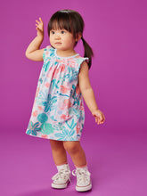 Load image into Gallery viewer, Tea Collection Printed Mighty Mini Baby Dress- Garden