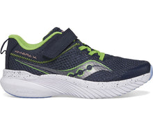 Load image into Gallery viewer, Saucony Kinvara 14 (Velcro) - Navy/Green
