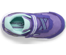 Load image into Gallery viewer, Saucony Ride 10 Jr - Purple/Turquoise