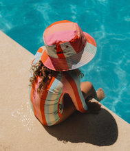 Load image into Gallery viewer, Headster Vertical Delight Bucket Hat - Bubble Gum