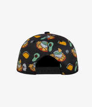 Load image into Gallery viewer, Headster Taco Tuesday Snapback - Black