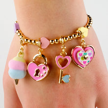 Load image into Gallery viewer, Charm It - Gold Cotton Candy Charm