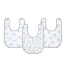Load image into Gallery viewer, Aden + Anais Cotton Muslin Snap Bib 3-Pack