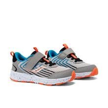 Load image into Gallery viewer, NEW! Saucony Wind 3.0 Jr Sneaker - Black/Grey