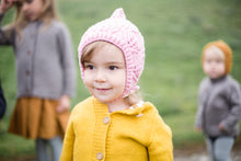 Load image into Gallery viewer, Nooks Merino Wool Bonnet- Cherry Blossom
