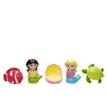 Load image into Gallery viewer, Elegant Baby Mermaid Party Bath Toy Set
