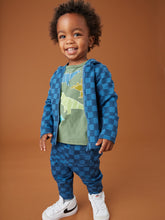 Load image into Gallery viewer, Tea Collection Baby Spike Out Hoodie - Striped Checkerboard