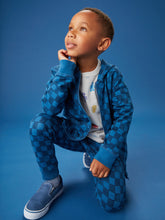 Load image into Gallery viewer, Tea Collection Good Sport Hoodie - Striped Checkerboard