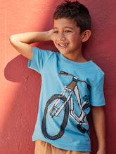 Load image into Gallery viewer, Tea Collection Mountain Bike Graphic Tee - Seashore