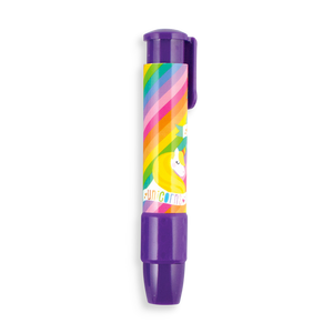 Ooly Unique Unicorn Click Erasers- Purple