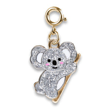Load image into Gallery viewer, Charm It- Gold Glitter Koala Charm