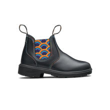 Load image into Gallery viewer, Blundstone 2254- Black with Rainbow Elastic and Contrast Stitching