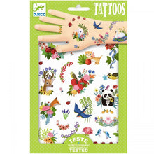 Load image into Gallery viewer, Djeco Happy Spring Temporary Tattoos