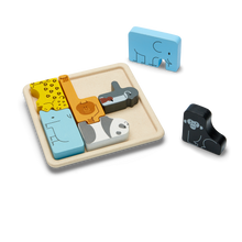 Load image into Gallery viewer, Plan Toys Animal Puzzle Game