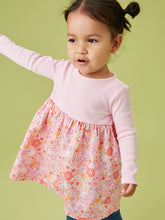 Load image into Gallery viewer, Tea Collection Baby Print Mix Skirted Dress - Sakura
