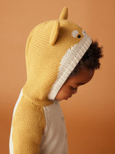 Load image into Gallery viewer, Tea Collection Baby Cardigan- Oatmeal Shiba Inu