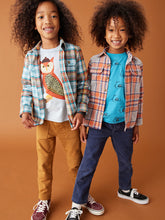 Load image into Gallery viewer, Tea Collection Flannel Button Up Shirt - Sapporo Plaid