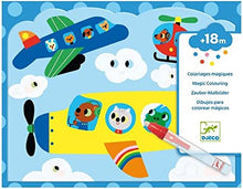 Load image into Gallery viewer, Djeco Hidden in the Sky Magic Colouring