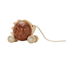 Load image into Gallery viewer, Plan Toys Pull Along Hedgehog