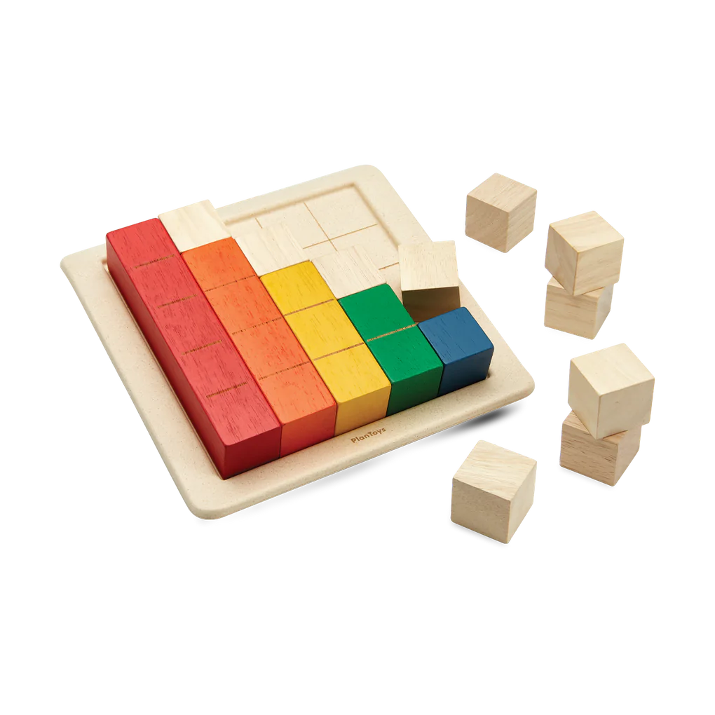 Plan Toys Coloured Counting Blocks