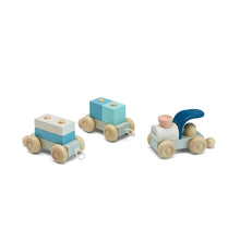 Load image into Gallery viewer, Plan Toys Stacking Train Trio