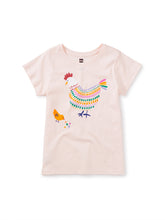 Load image into Gallery viewer, Tea Collection Rainbow Chicken Graphic Tee