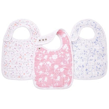 Load image into Gallery viewer, Aden + Anais Cotton Muslin Snap Bib 3-Pack