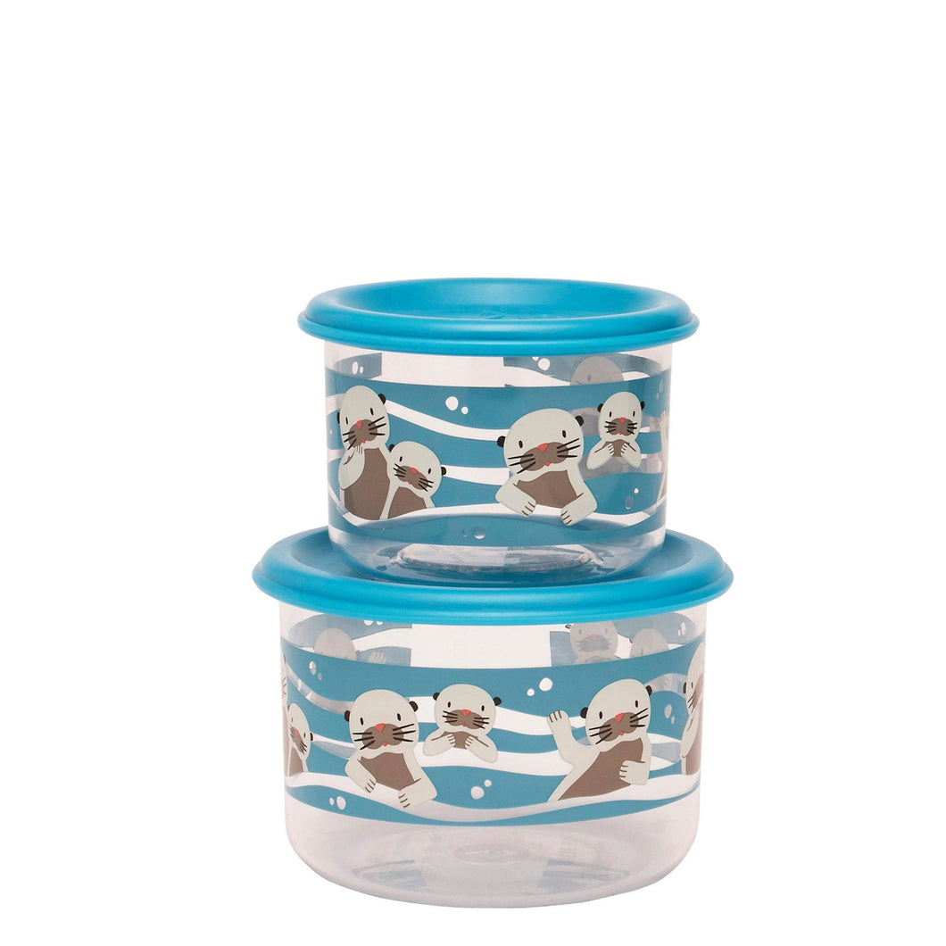Sugarbooger Set of 2 Snack Containers (Baby Otter)
