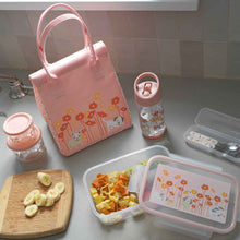 Load image into Gallery viewer, Sugarbooger Set of 2 Snack Containers (Puppies and Poppies)
