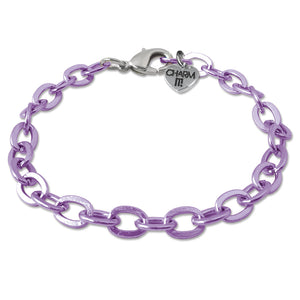 Charm It- Purple Bracelet