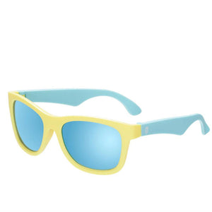 Babiators Colourblock Yellow and Turquoise Navigator Sunglasses