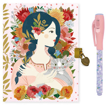 Load image into Gallery viewer, Djeco Oana Secret Notebook and Pen