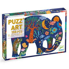 Load image into Gallery viewer, Djeco Elephant Art Puzzle