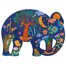 Load image into Gallery viewer, Djeco Elephant Art Puzzle