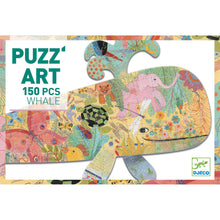 Load image into Gallery viewer, Djeco Whale Art Puzzle