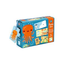 Load image into Gallery viewer, Djeco Hide and Seek Puzzle Duo