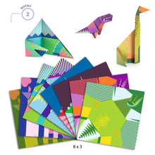 Load image into Gallery viewer, Djeco Dinosaur Origami Creative Kit