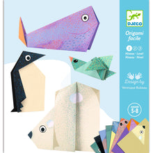 Load image into Gallery viewer, Djeco Arctic Animals Origami