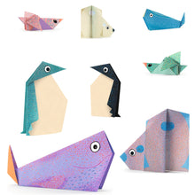 Load image into Gallery viewer, Djeco Arctic Animals Origami