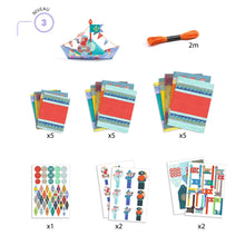 Load image into Gallery viewer, Djeco Floating Boats Creative Kit