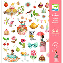 Load image into Gallery viewer, Djeco Princess Tea Party Sticker Pack